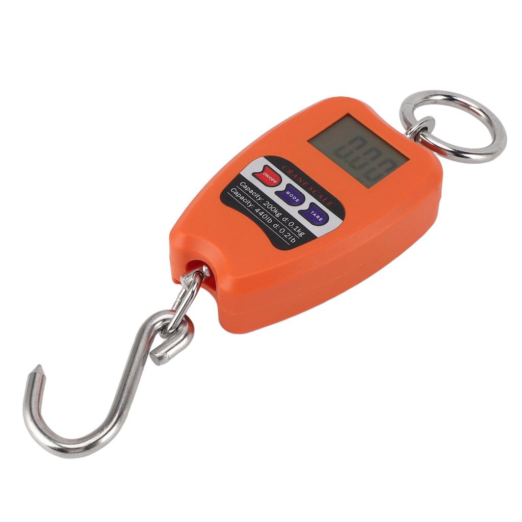 Portable Electronic Scale High Accuracy Digital Hanging Scale 200kg Weight Capacity Crane Scale for Food Luggage
