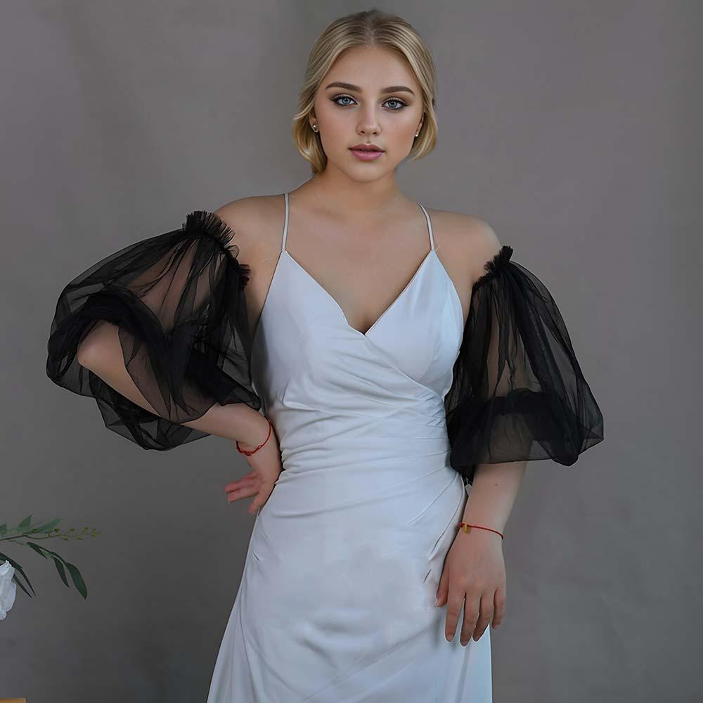 Yarn Wedding Long Sleeves Korean Style Pleated Lace Arm Covers Gift Bridal Arm Sleeves  Cosplay