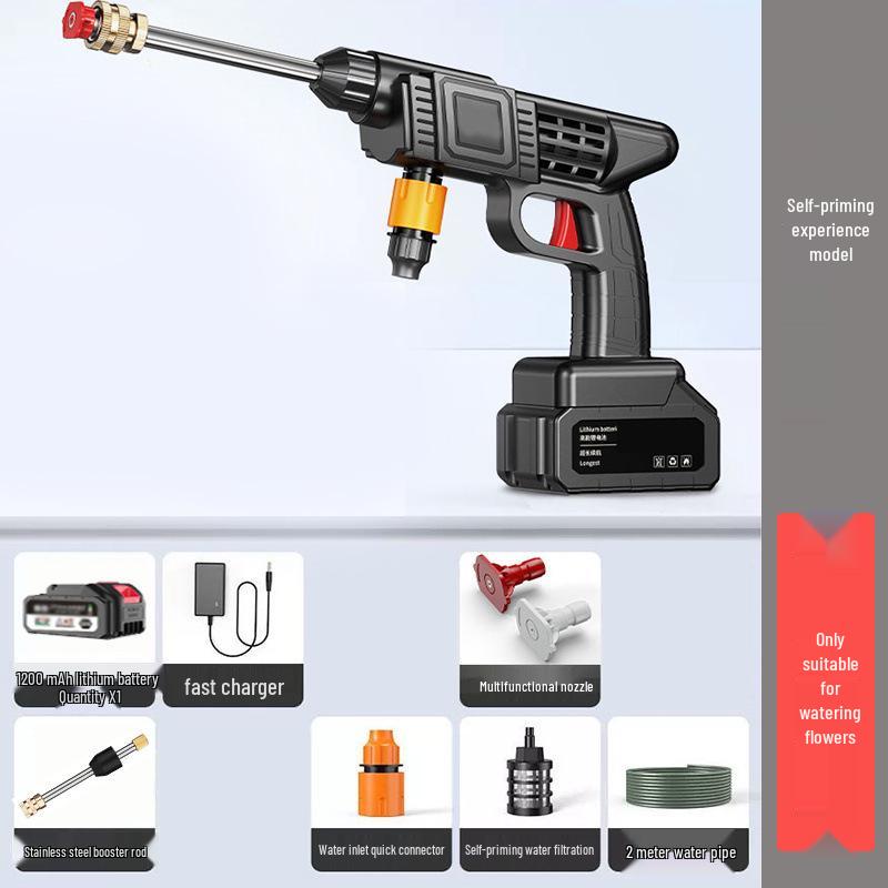 

Беспроводной электрический пистолет-распылитель воды высокого давления с перезаряжаемой батареей для мойки автомобиля Replacement Only, Worry-Free After-Sales