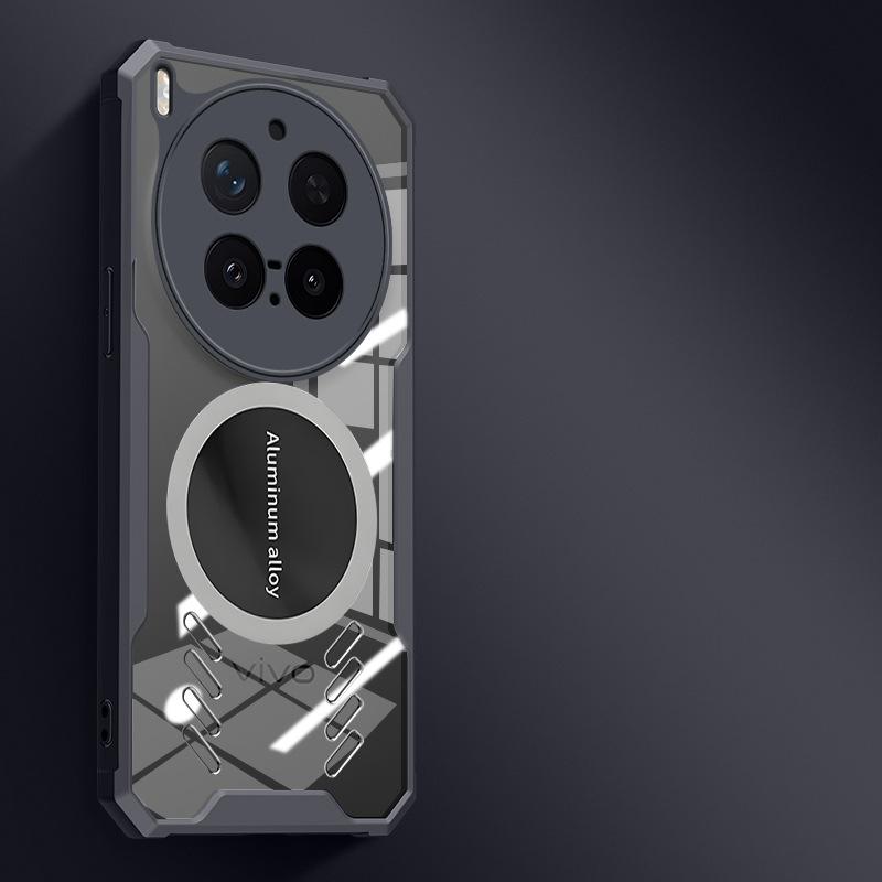Anwendbar für VIVO X300Pro Graphen-Wärmeableitung Handyhülle X200Ultra atmungsaktiv X100S Sturzschutz-Schutzhülle