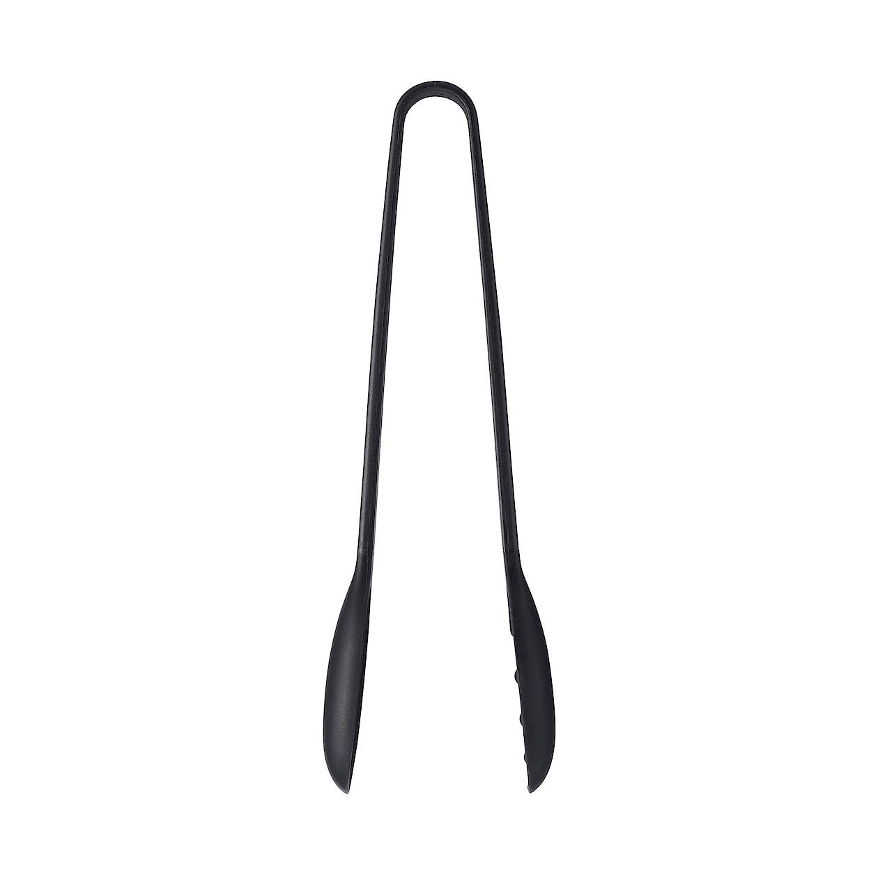 

MUJI Silicone Cooking Tongs Length 27cm 44498767 Black Approx.