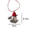 Festive Santa Claus Hanging Decorations for Christmas Tree