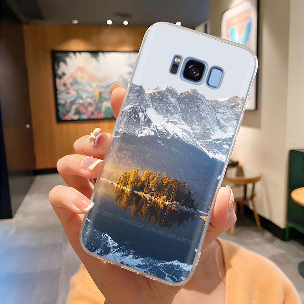 Case For Samsung Galaxy S8 Plus S 8 Phone Cover Cute Cartoon Cases Painted Soft TPU Coque For Samsung S8 S8+ Protective Fundas