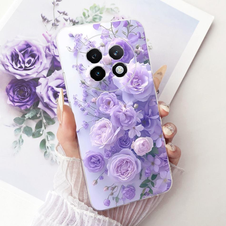 For Realme 13 Pro Plus 5G Cute Flower Butterfly Cat Painted Case For Realme 13 Pro+ 13Pro 5G Soft Silicone TPU Phone Cases