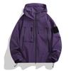 Outdoorjacke für Herren, wind- und wasserdicht, Bergjacke, Arbeitsjacke mit Kapuze, Paarjacke zum Angeln und Bergsteigen