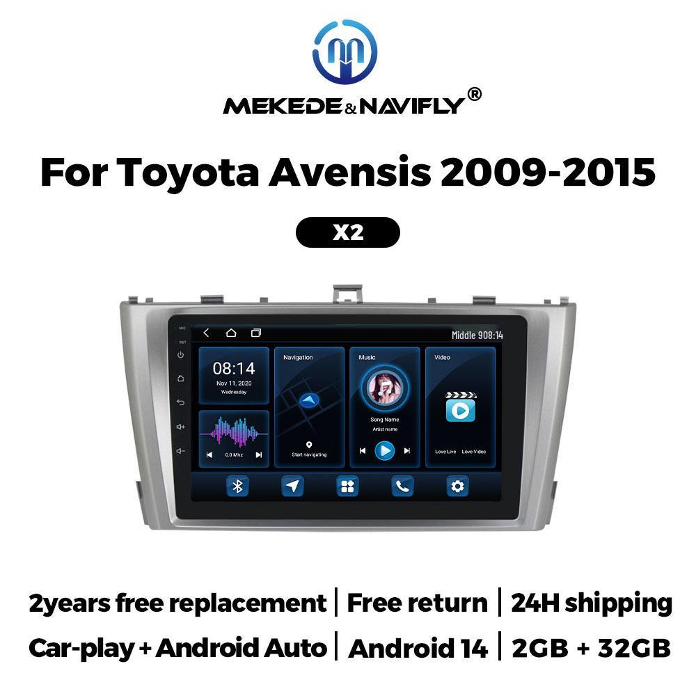 Toyota Avensis 2009-2015 Android GPS Navigation MP5 Bluetooth Player