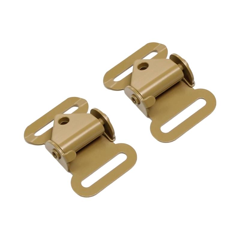 Carry Line Adjustment Buckle, Webbing Quick Adjust Spring Buckle with Two Channel Form for Field Carry Control Use Aid
