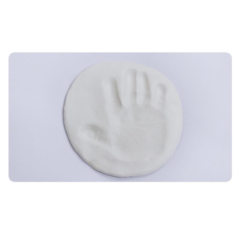 Kids CLAY KEEPSAKE & PHOTO DESKTOP HANDPRINT FOOTPRINT IMPRESSION