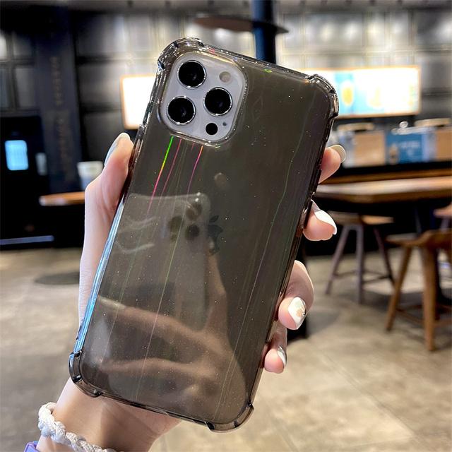 

Лазерный прозрачный противоударный чехол для телефона для Iphone 14 13 12 Pro Max Xs Max Xr Прозрачный лазерный чехол из ТПУ для Iphone 14 Pro Max For iPhone 14Pro Max