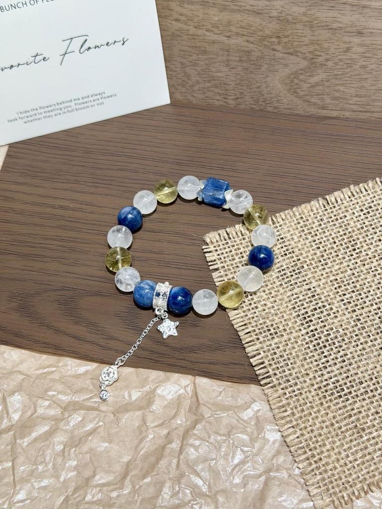 New Arrivals: Original Multi-Treasure Bracelet with Natural Yellow, Green Phantom, and White Crystals