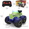 Remote Control Dinosaur Car Toys for Kid Boys, 2.4GHz RC Monster Truck Toys with Spray, Light, Sound, All Terrain Rechargeable Electric RC Car Toy,
