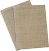CALIENTE Lithuania Linen Cloth Linen Large Kitchen Cloth Towel Lunch Mat Calbo Color Set of 100% (Large (47x70cm), (Flax - Plain) 2)
