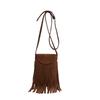 New Tassel Mobile Phone Bag Retro Trend Shoulder Crossbody Small Square Bag Spring and Summer Fashion Women's Bag
