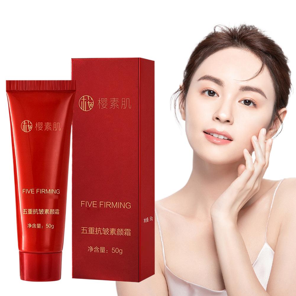 Five Vitamin C Tone-up Cream 50g Whitening Brightening Moisturizing Skin Cosmetics Natural Make N4Z2