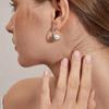 2026 New European and American Simple Style Earrings for Women Elegant Style Pearl Jewelry Design Sense Personalized Jewelry