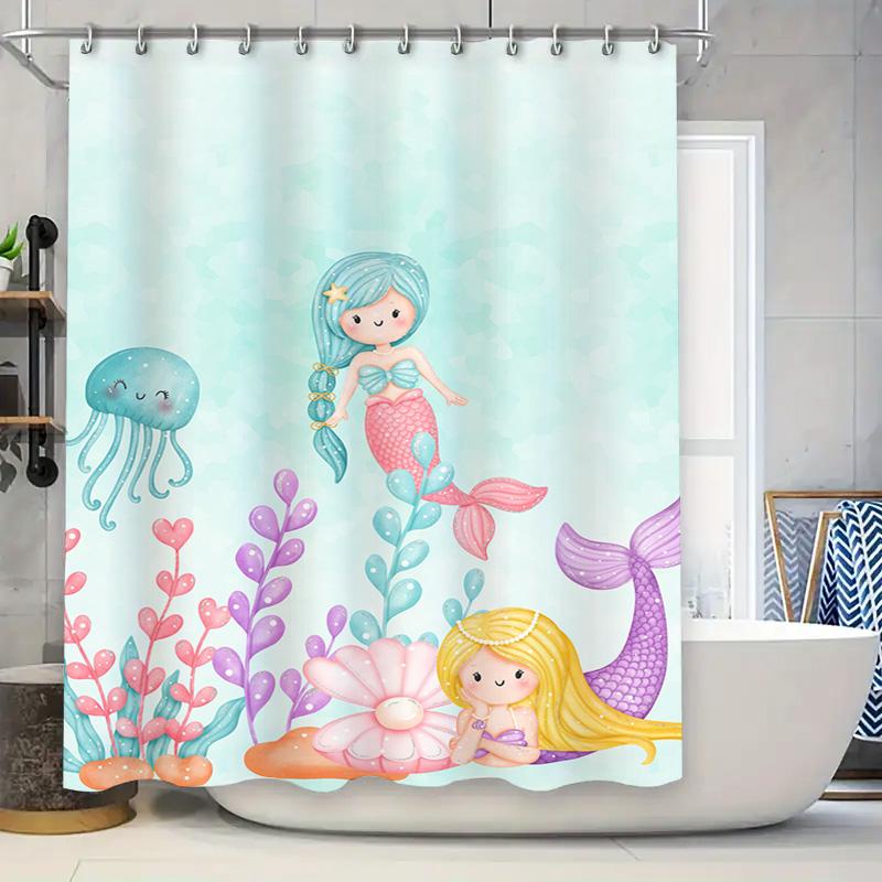 Luxury Green Leaf Shower Curtain Waterproof Fabric Bathroom Decor Home Decor Customizable Size Available 90x180cm