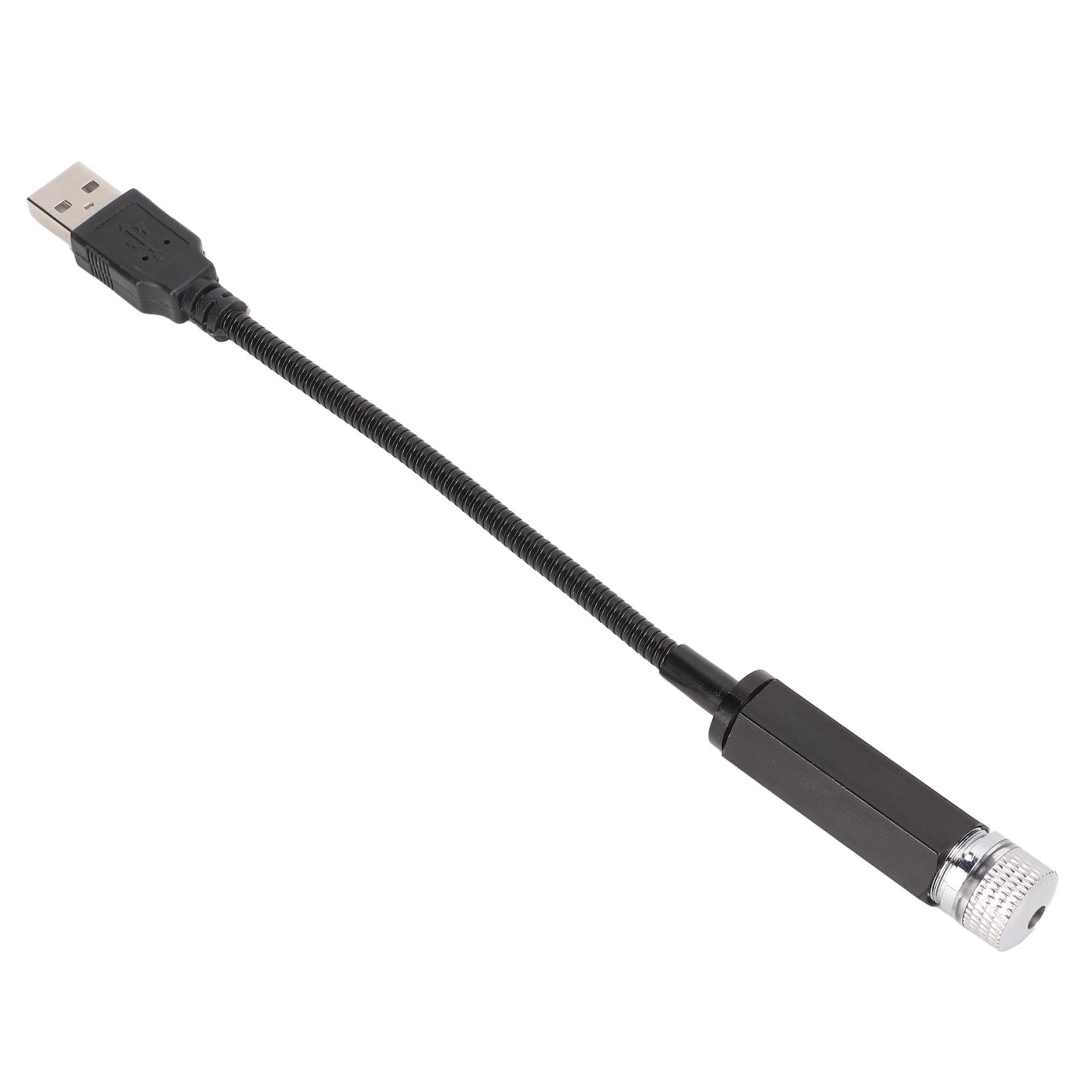 

USB Star Night Light Multi Mode Romantic 5V 0.15W 0.2A Универсальный автомобильный проектор на крышу Ambient Lamp