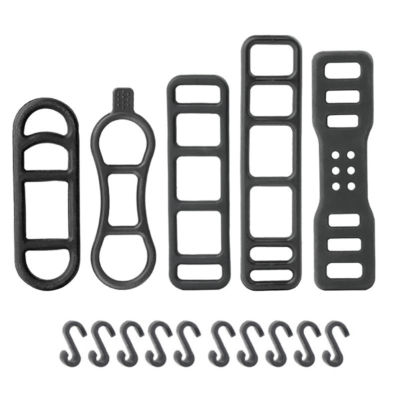 Bicycles Handlebars Elastics Strap Silicones Strap Bicycles Light Mount Bandages