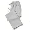 Pánské tepláky Rovný střih Joggers pro sport a streetwear Volné Oversized Ležérní kalhoty Pánské Dlouhé kalhoty