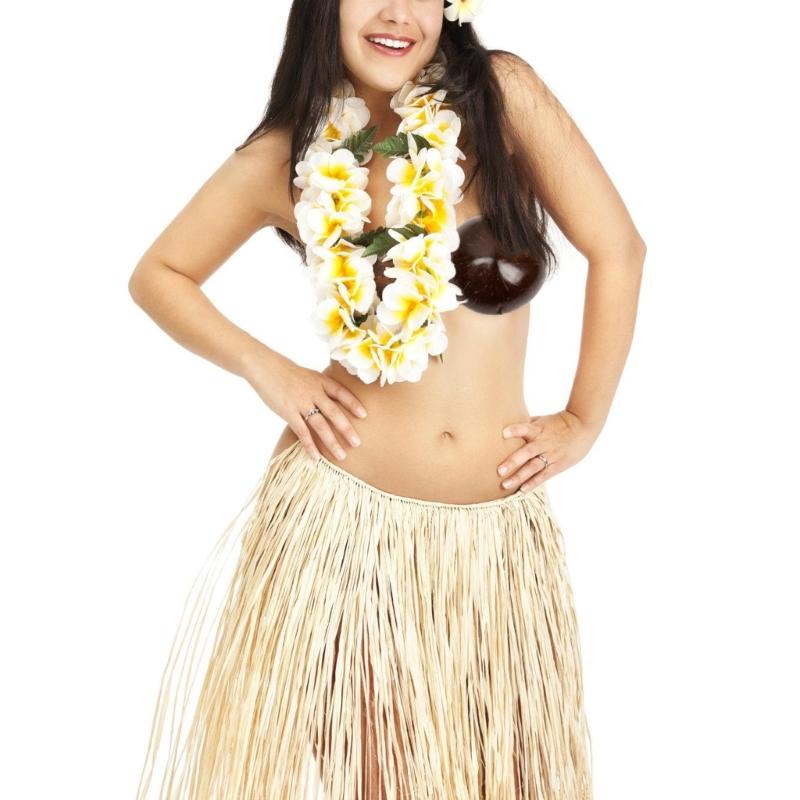 Natural Coconut Bra Novelty Coconut Bra Top Dance Costume, Comfortable to Wear For Women Hawaiian Party, Beach Parties