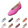 Women's Fashionable Plus-Size Square-Toe - Casual Shoes