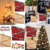 Christmas Countdown Calendar Ornaments Santa Castle Desktop Decoration Crafts