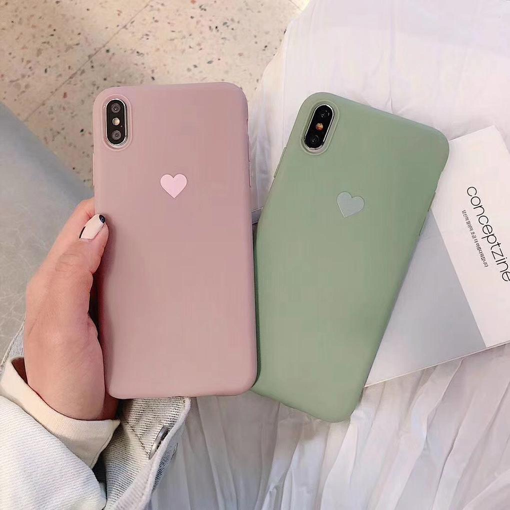 Replacement For 6/6S/7/8/XR/X/XS/XS Max Phone Case Heart Mobilephone Holder