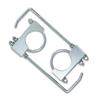 CENJITION 2.5 Inch Automobile Exhaust Clamp with Hanger Hook Rear Muffler Hanger Tool for Car Exhaust Systems