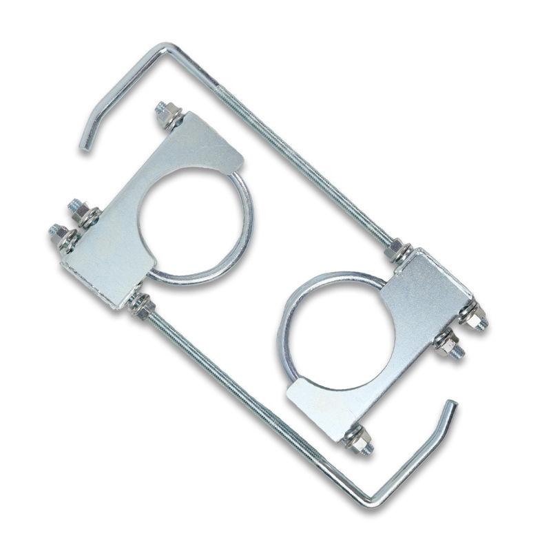 CENJITION 2.5 Inch Automobile Exhaust Clamp with Hanger Hook Rear Muffler Hanger Tool for Car Exhaust Systems