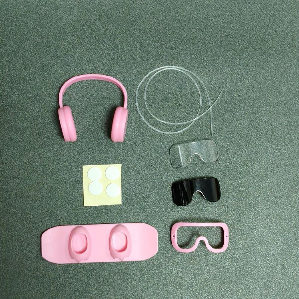 Labubu 4.0 Mini Series Outfit Change For 10cm Labubu Vinyl Plush Pendant Earphones Goggles Snowboard Sports Set Accessories Gift