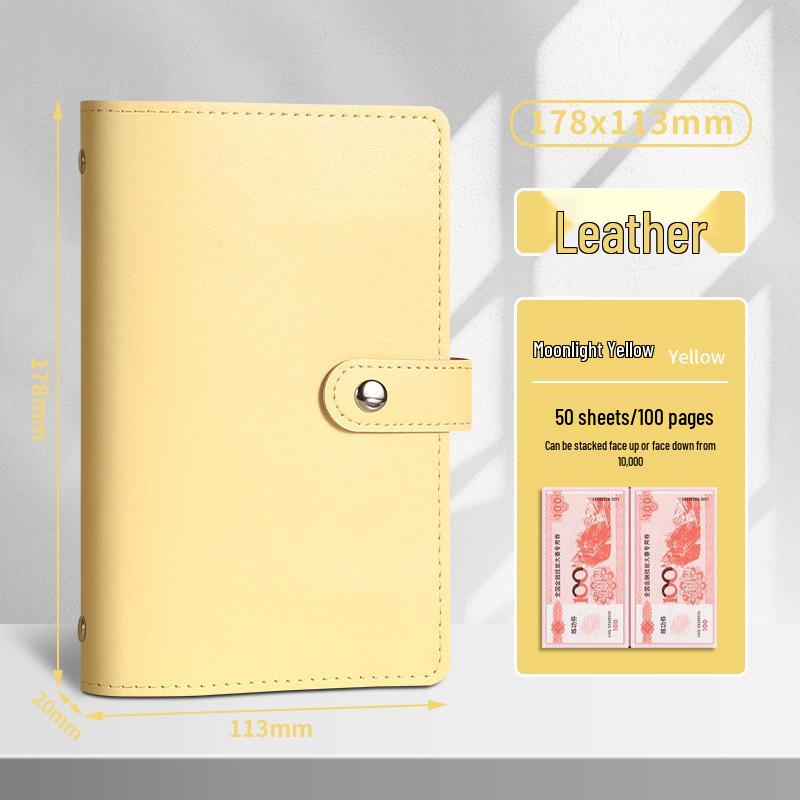 

2025 Книга сбережений и учета наличных с зажимом для банкнот