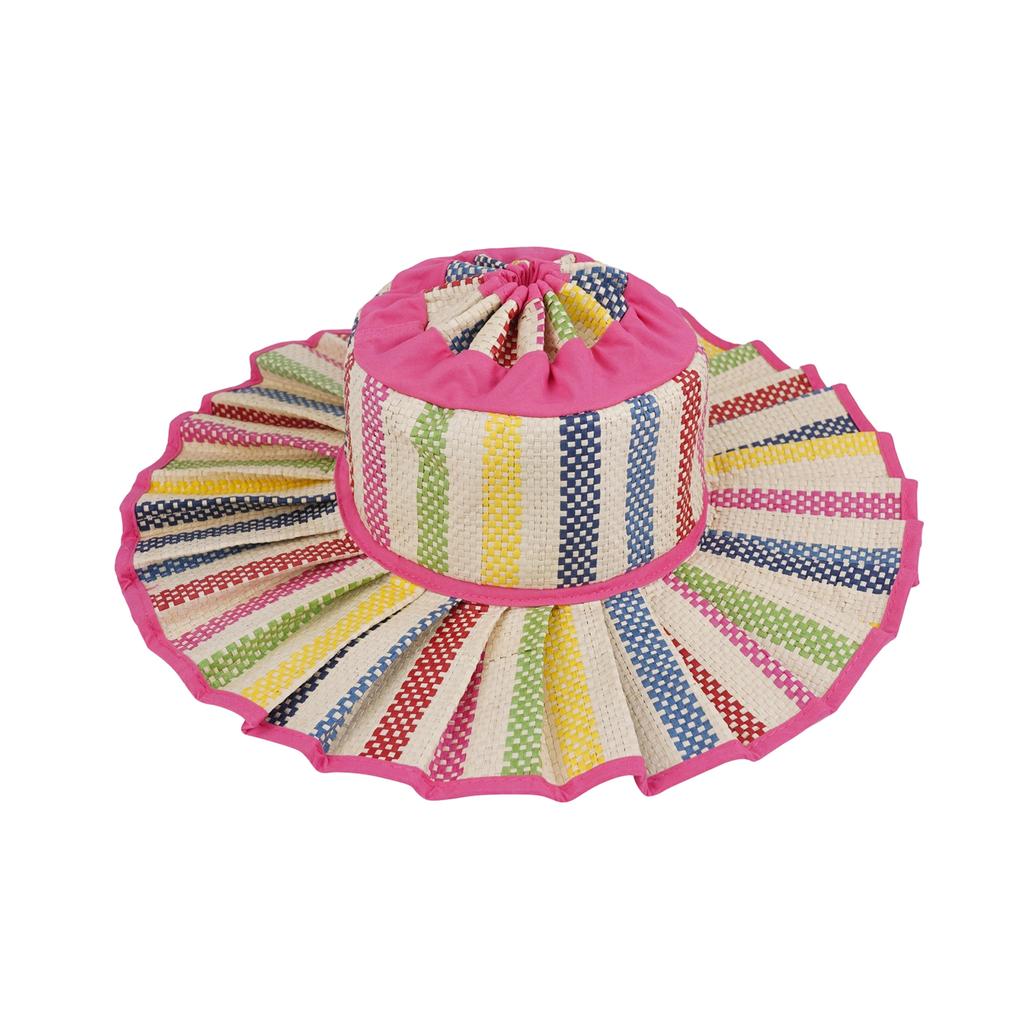 Ladies' Fashionable Foldable Sunscreen Casual Versatile Pleated Hat