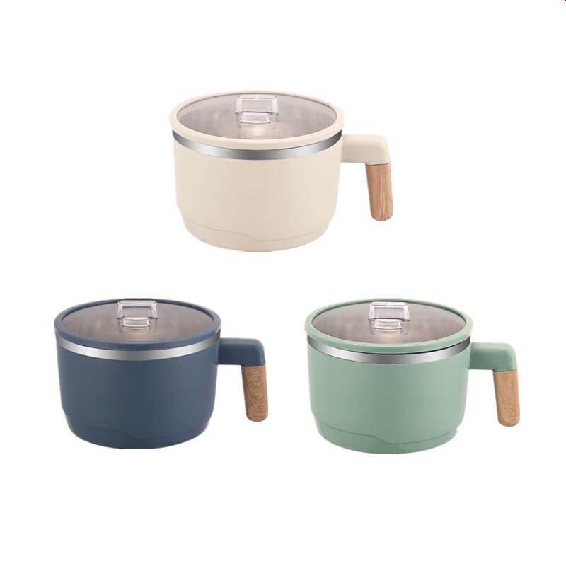ZISIZ 304 Stainless Steel Multi-functional Instant Noodle Bowl