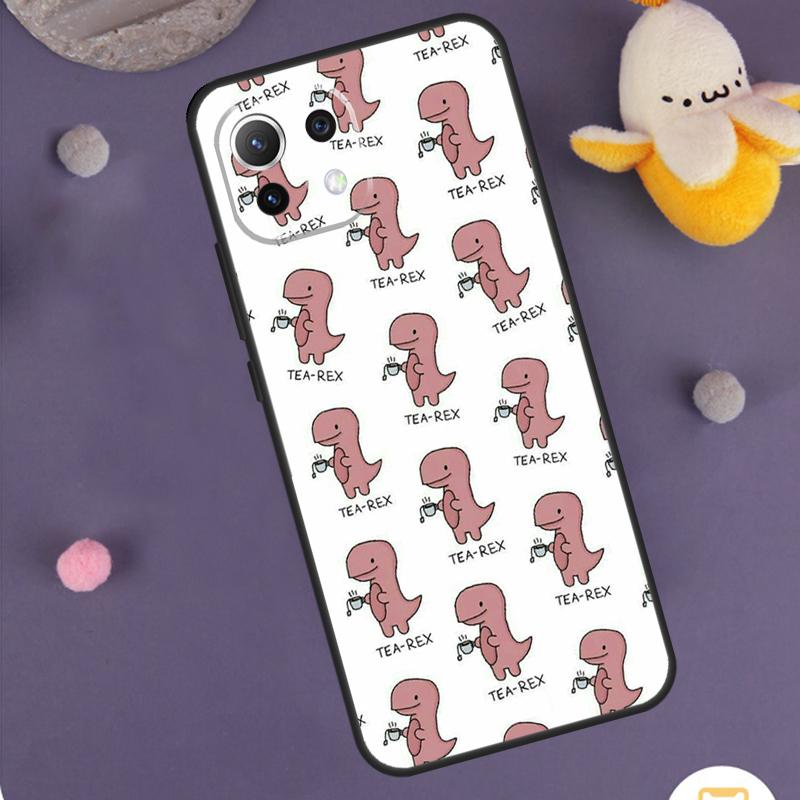 Dinosaur Collage Case For Xiaomi 15 14 Ultra 13T 14T 15T 17 Pro Max POCO F8 Ultra F5 F6 F7 X5 X6 X7 Pro Cover