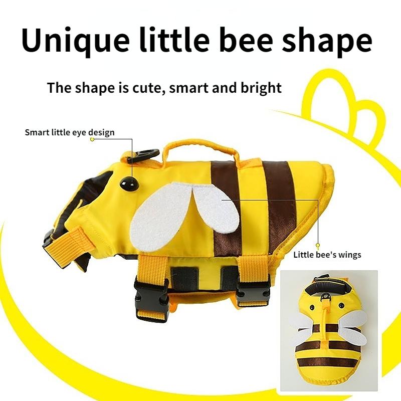 Summer Pet Life Jackets for Small and Medium-sized Dogs, Pet Supplies, Adjustable Dog Swimwear