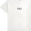 Polo Ralph Lauren T-Shirt Ss25 Solid Color Round Neck Letter Logo Short Sleeve Kids tops White CWPOTSHY8021040-100