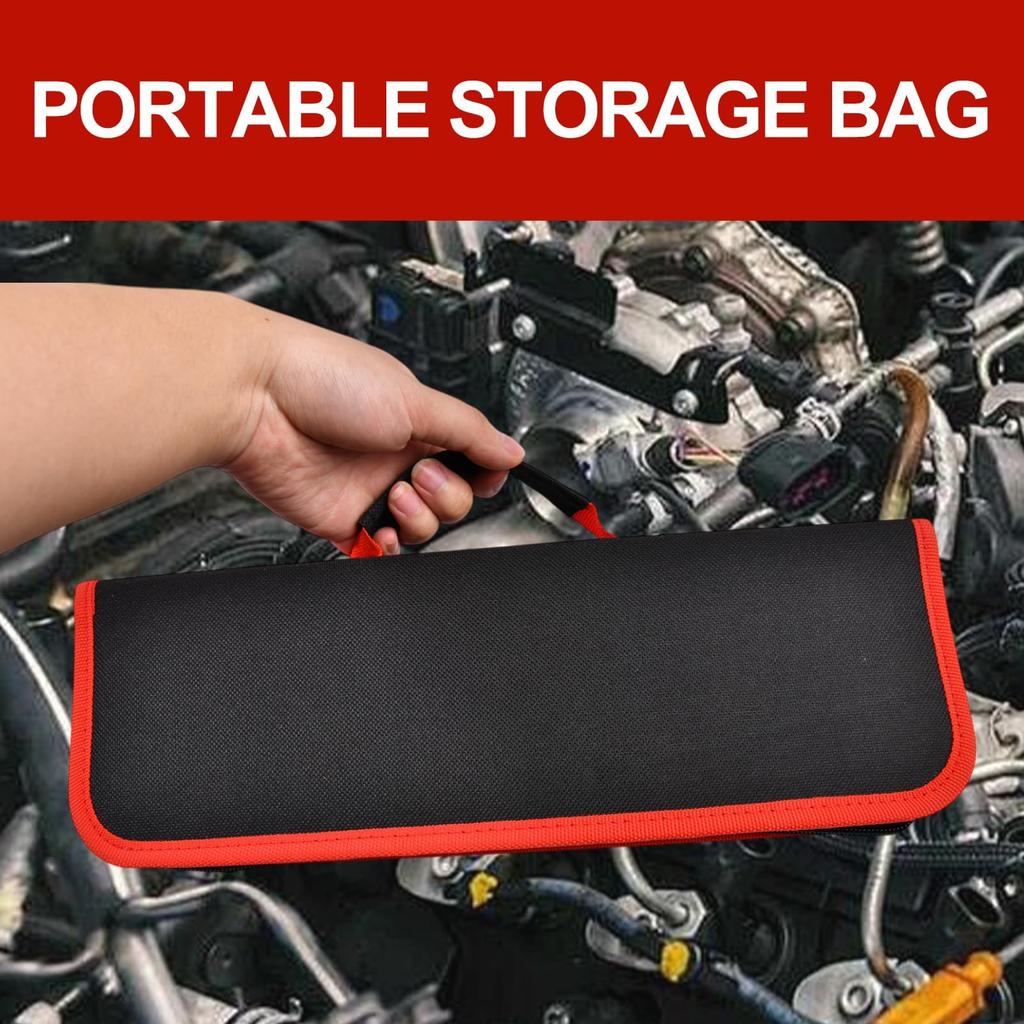 LEONTOOL Speed Pipe Set of Large and Openings Faucet 3 Side Chrome Vanadium Convenient Tool for Faucet Automotive and Includes Storage Bag