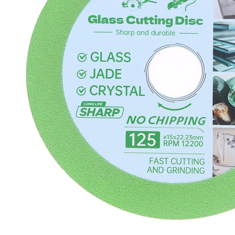 1 Piece 100/115/125Mm Ultra-Thin Saw Blade Diamond Jade Wine Bottle Ceramic Polish Angle Grinder Machine Glass Cutting Disc