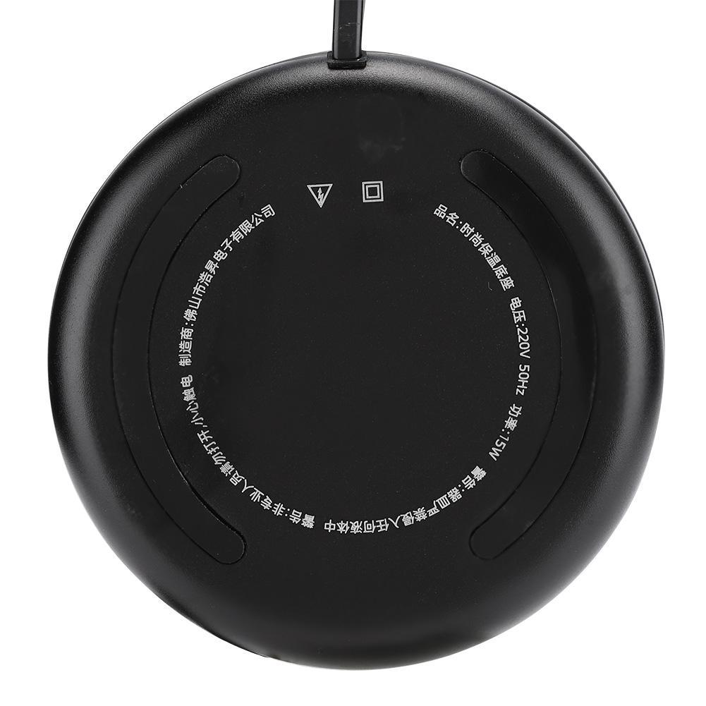 Electric Waterproof Touch Heating Cup Mat Warm Pad for Coffee Tea Milk