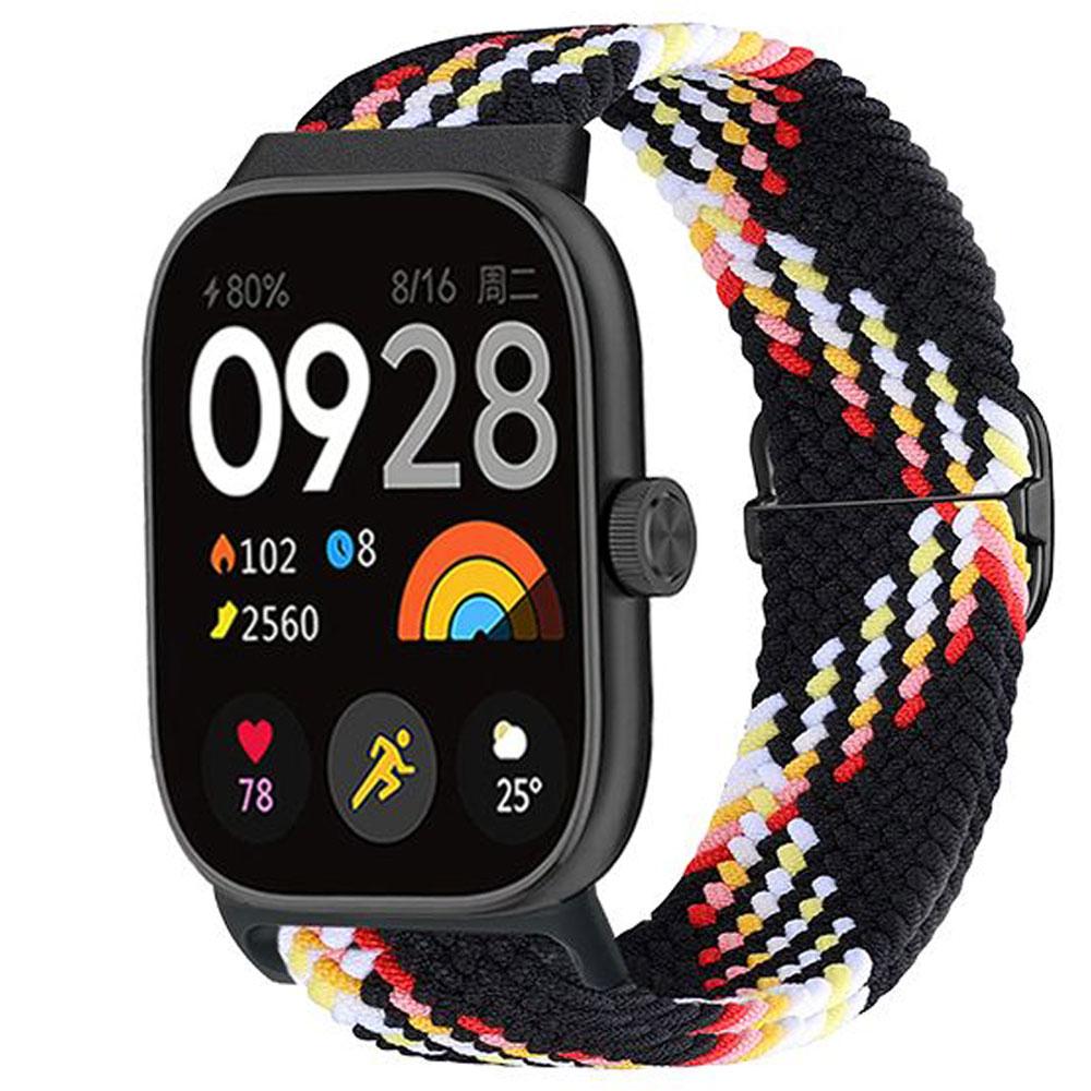 Nylonowa pętelka do zegarka pasek do Redmi Watch 4 akcesoria sportowe oddychający pasek zamienny bransoletka Xiaomi Mi Band 8 Pro pasek