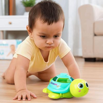 Interactive Musical Crawling Turtle Toys Simulation Musical Turtle Toys  Birthday Gift