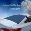 Silver-Coated 190D Car Snow Shield Cover for Rear Windshield