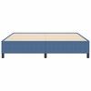 Blue Box Spring Bed 180 x 200 cm Cord Fabric
