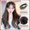 WTB Synthetic Wig Women's Long Hair Slightly Curled Hairband Wig Integrated Natural Realistic Women's Wig
