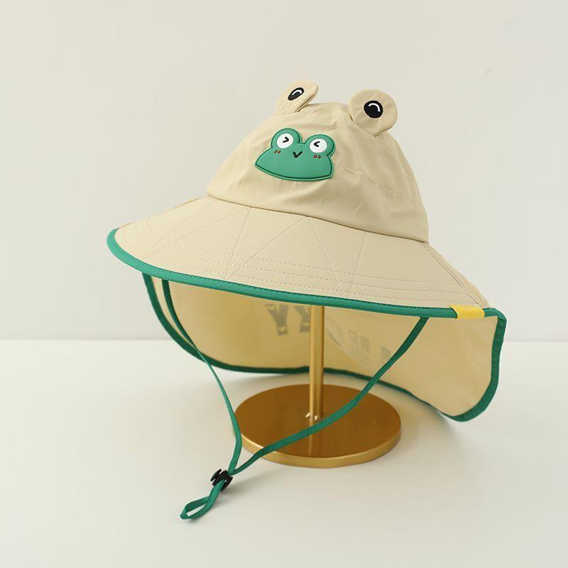 Kids Summer Sun Hat With Large Brim And Spf Protection For Outdoor Play