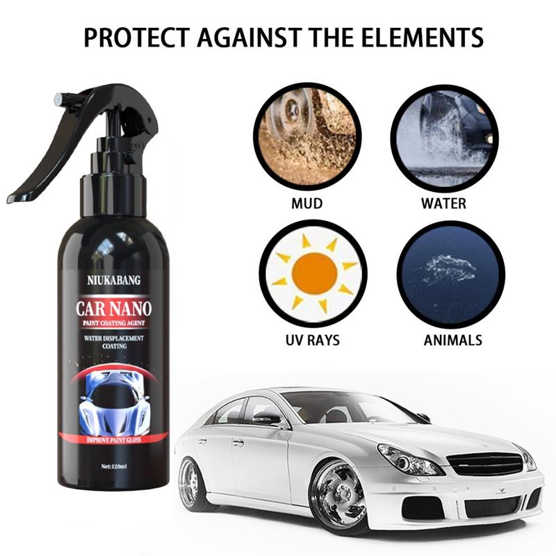 120ml Auto Beschichtungsspray Auto Nano Reparatur Spray Beschichtungsmittel Mehrzweck Fahrzeugpflege Werkzeug für Limousine Van SUV und LKW