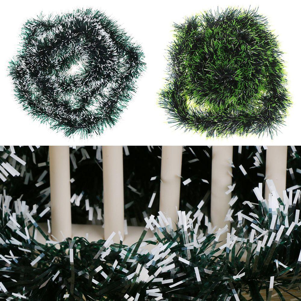 200cm Pine Party Garland Dark Green Ribbon String  Christmas Tree Ornament Decor