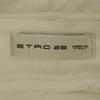 Etro Made In Italy Pants W28 White Stretch Fringe Women Used