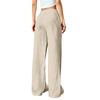 Pantaloni Larghi da Donna a Vestibilità Larga, Pantaloni Casual a Vestibilità Larga, Vita Alta Elastica, Pantaloni Lunghi con Tasche