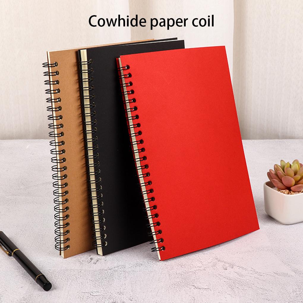 Spiral Notebook Portable Office School Business Journal Writing Practice Homework Teacher Students Prize Stationery